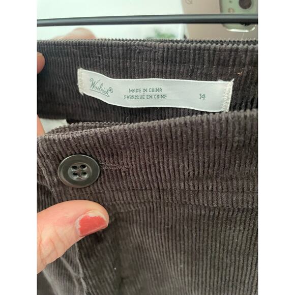 Woolrich Womens Corduroy Straight Leg Pants Size 14 Brown - Picture 8 of 9